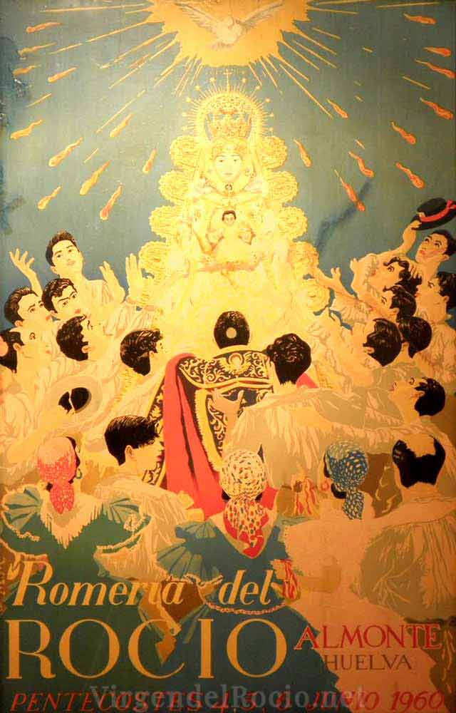 Romería de Nuestra Señora del Rocío 1960 El Rocío